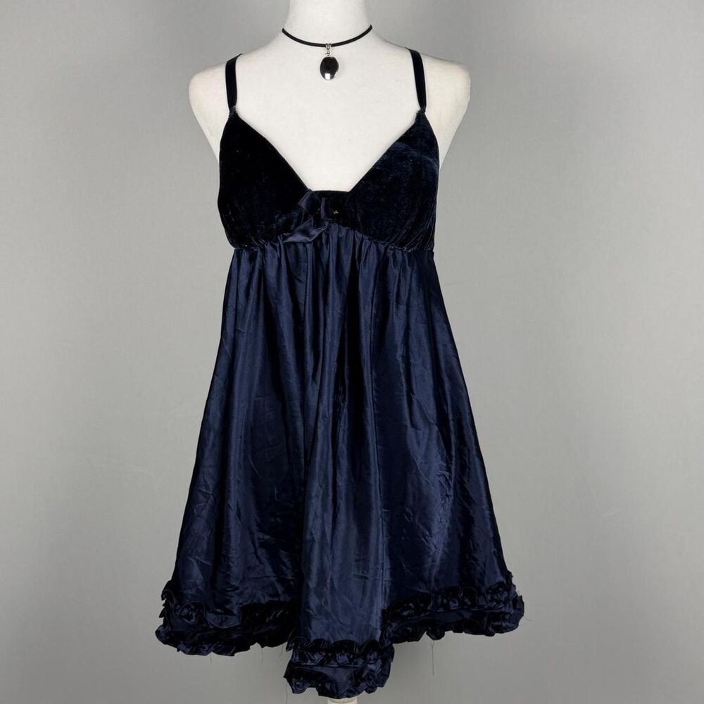 Unbranded Women's Navy and Blue Dress